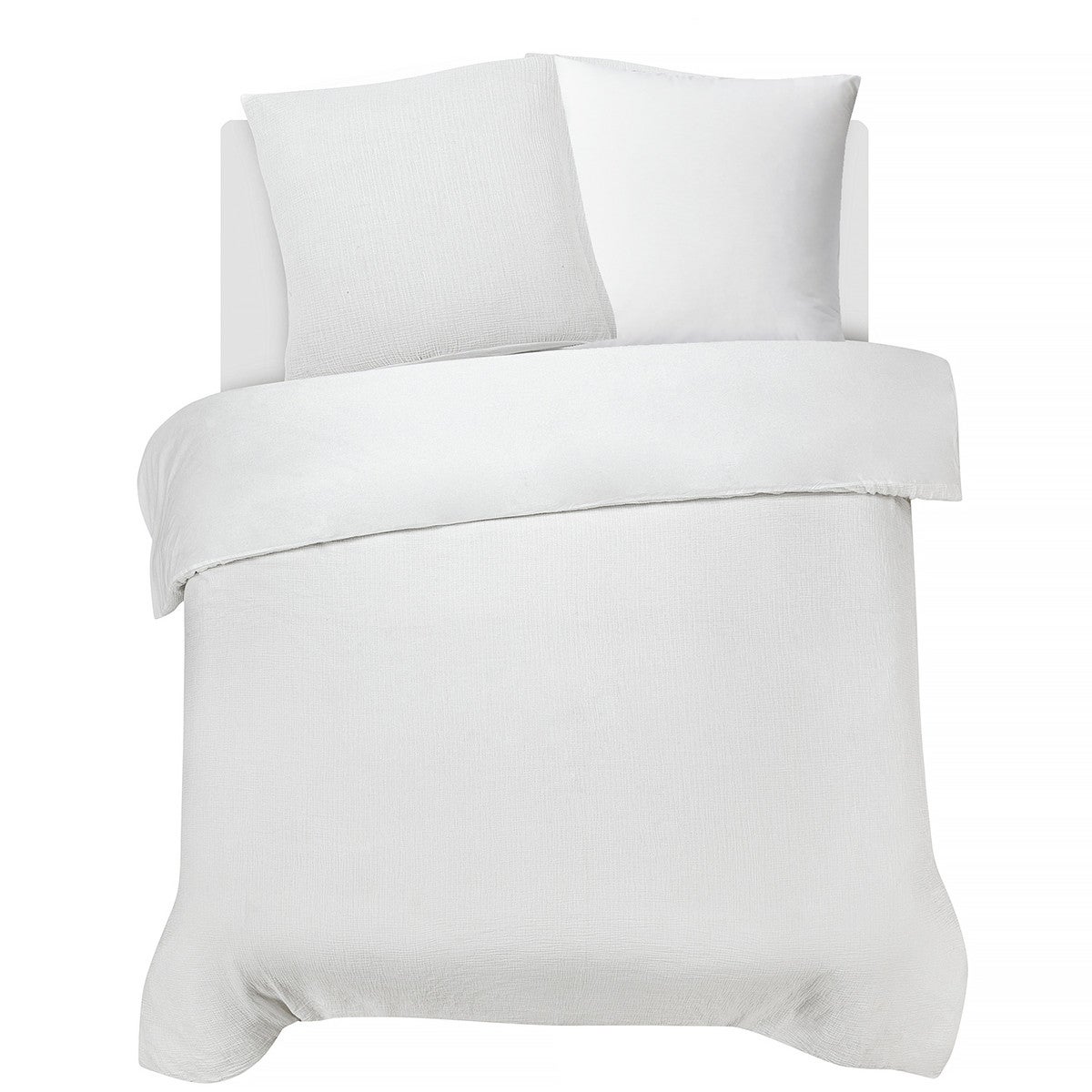 Parure de lit double en gaze de coton 240x220cm - 2