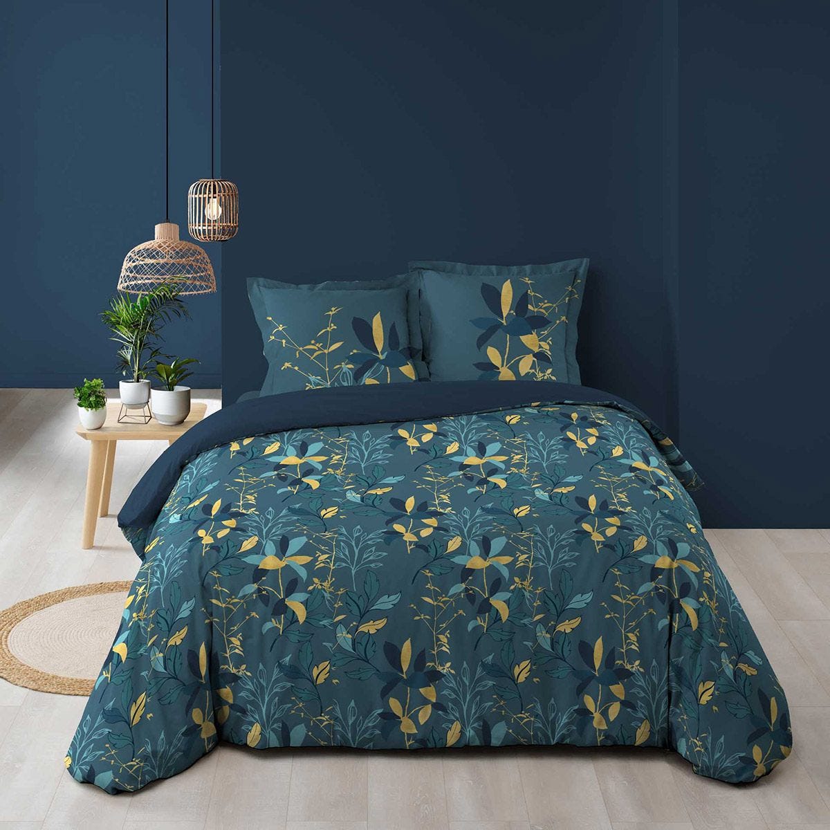 Housse De Couette 240x260 + 2 Taies 63x63 Coton 57 Fils Maka 100 Coton 3701461331302 Housse De Couette 240x260 + 2 Taies 63x63 Coton 57 Fils Maka 100 Coton 3701461331302