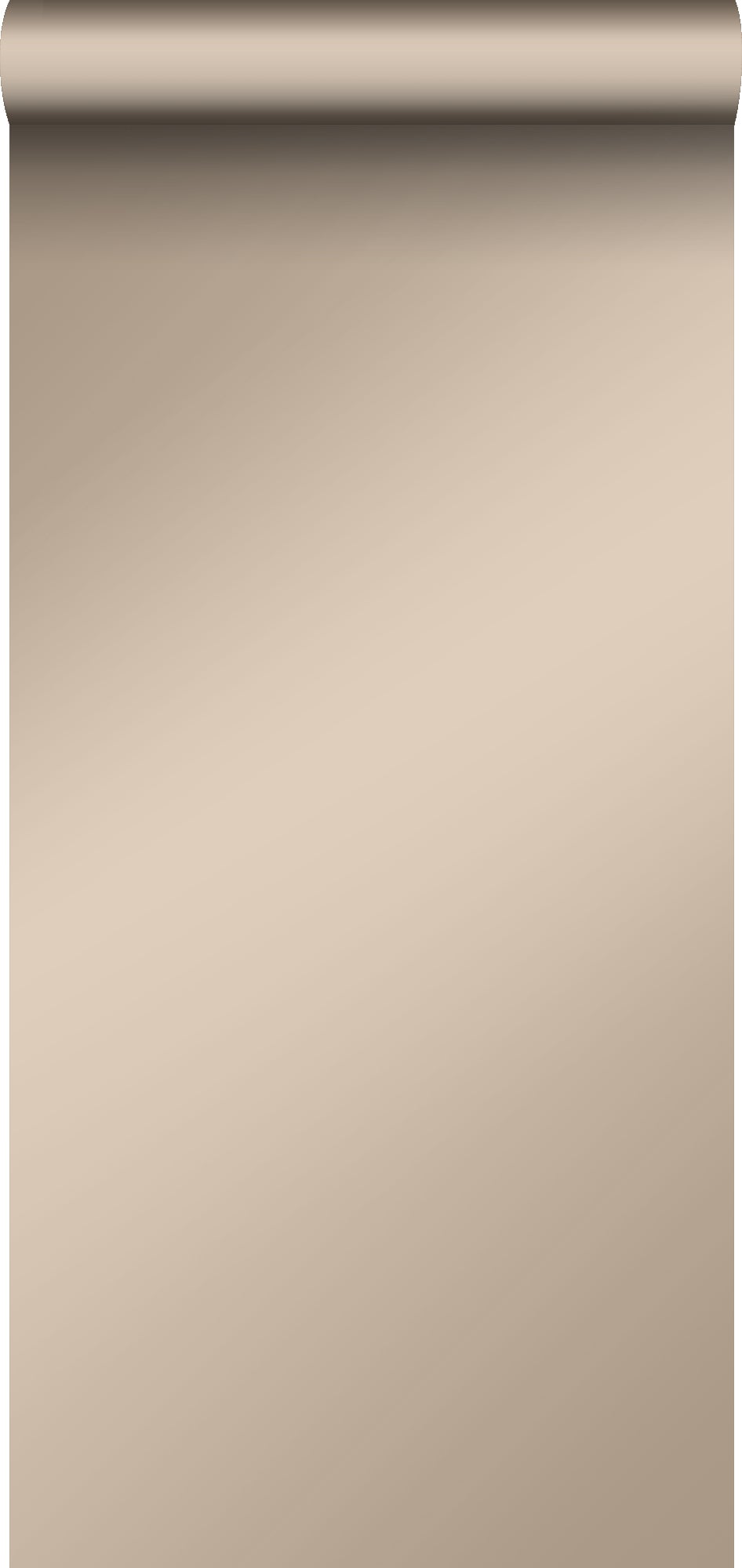 Tapeta zwykły błyszczącego brązu - 53 cm x 10.05 m - ORIGIN