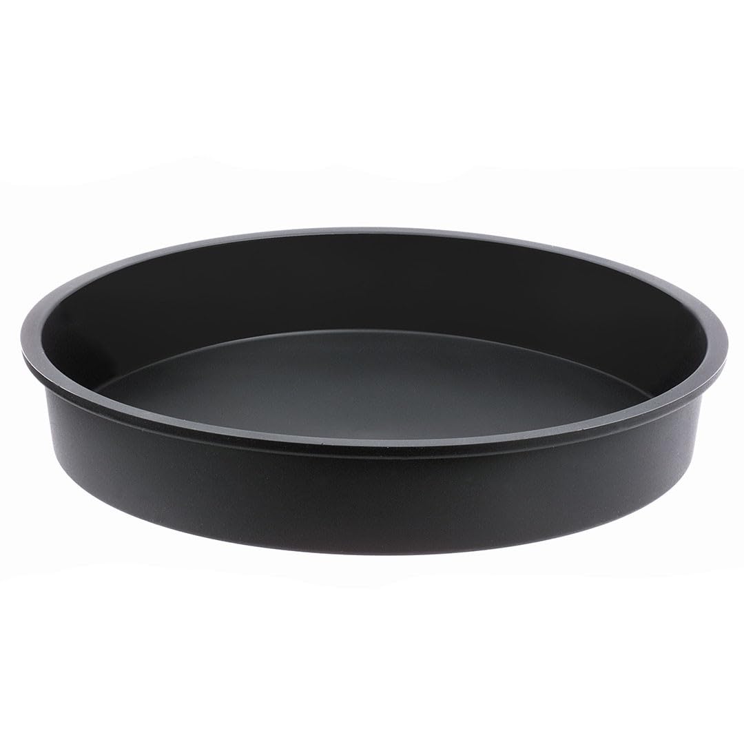 Piatto Pizzo di Carta Tondo Nero 28 cm (50 Pezzi