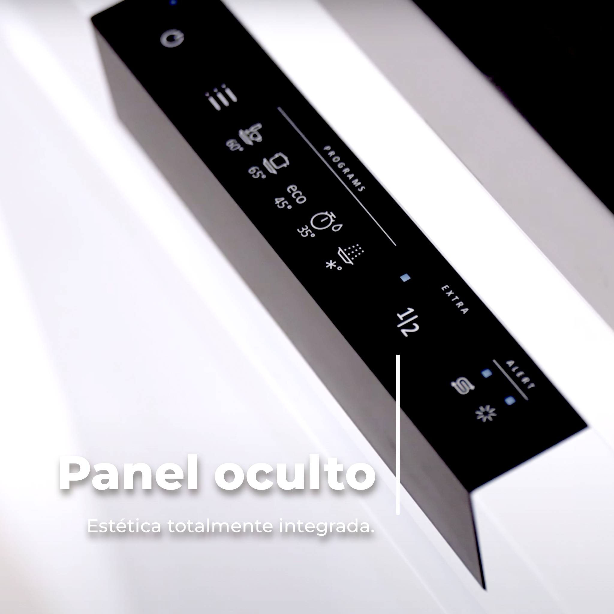 Lavavajillas EVVO D1X Slim (45 cm), 9 Cubiertos, 5 Programas, inox, Ancho 450 mm - 5