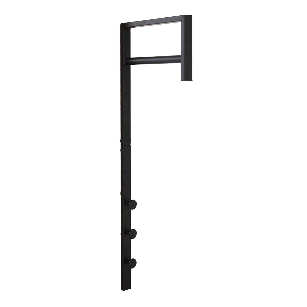 Wieszak ścienny Trydent, Metal, Czarny, Seven Design