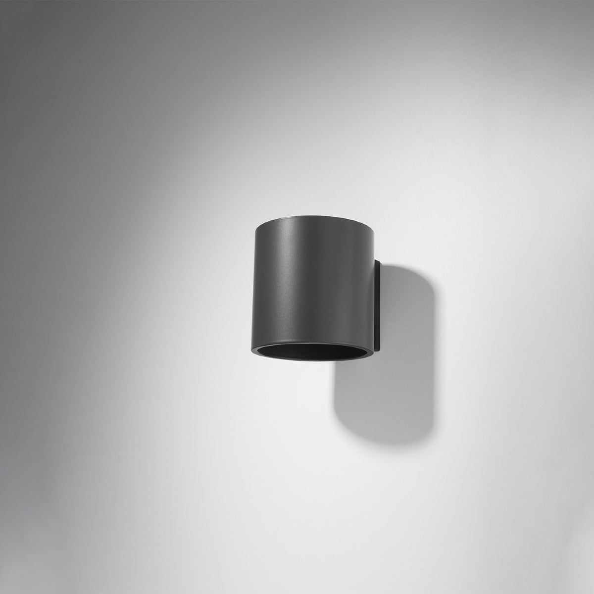 Kinkiet CELERIS 1 antracyt LED 4000K - 10x12x10cm Sollux