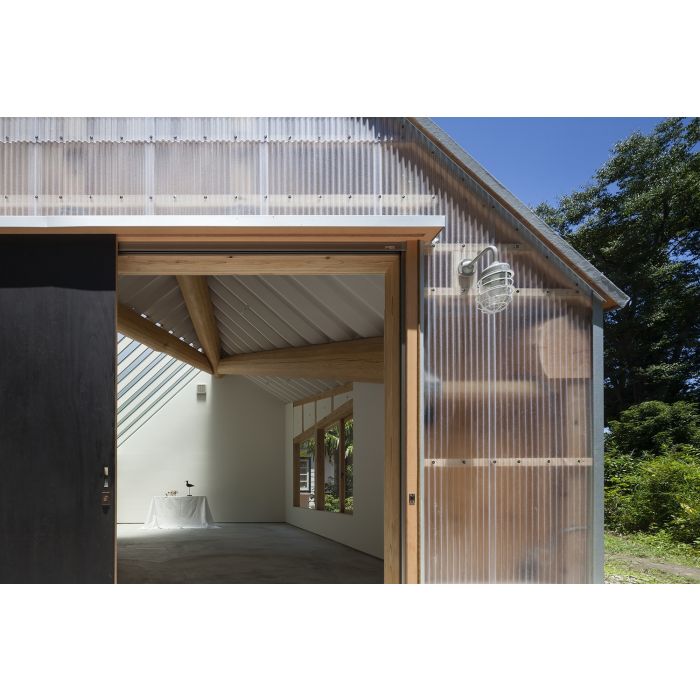 Plaque Polycarbonate Ondulé Petite Onde 0,8mm Transparent 900x4000 - 2