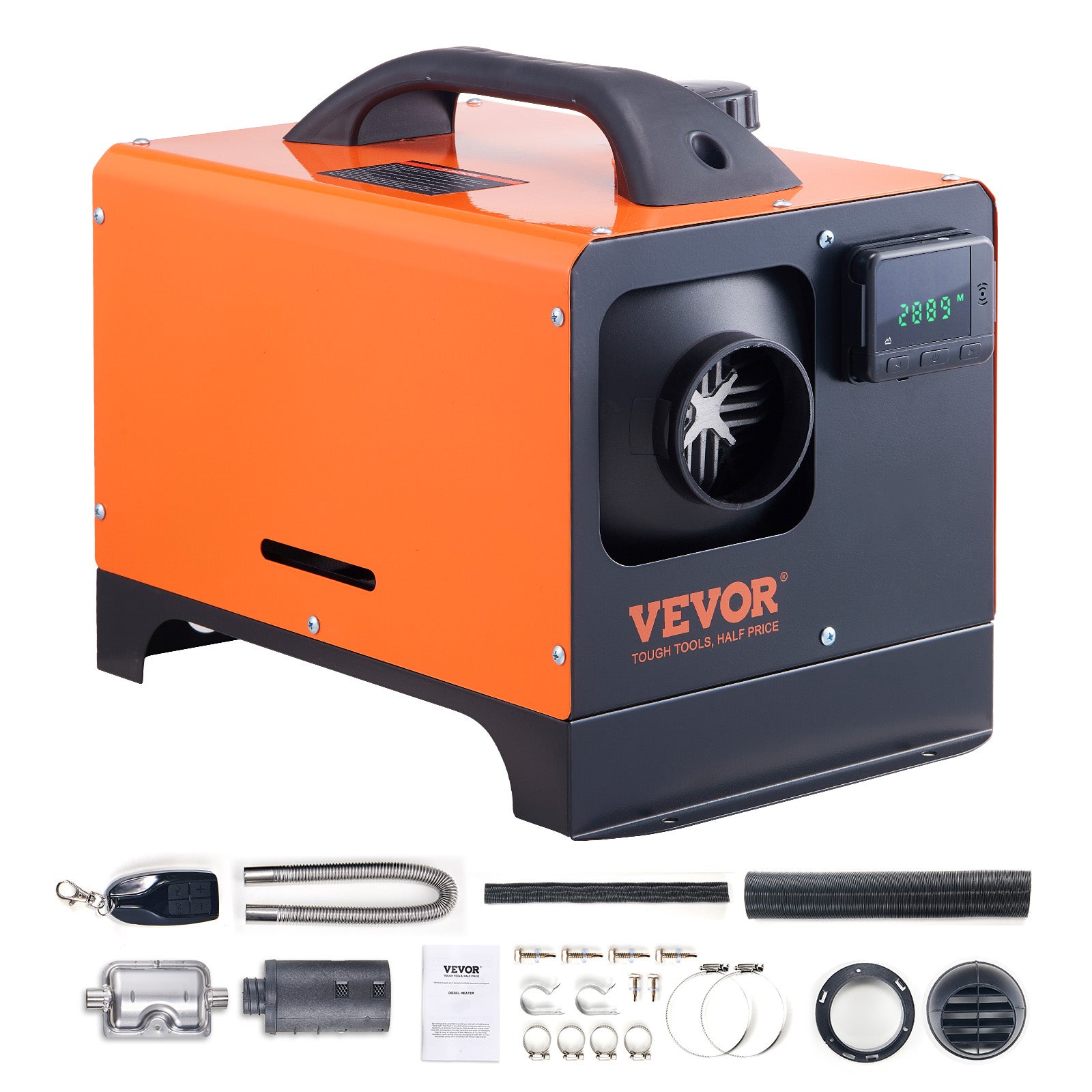 Chauffage Diesel Portable 8kW VELPEX – Avec Télécommande, Pour Camping-car, Bateau, Atelier - 11