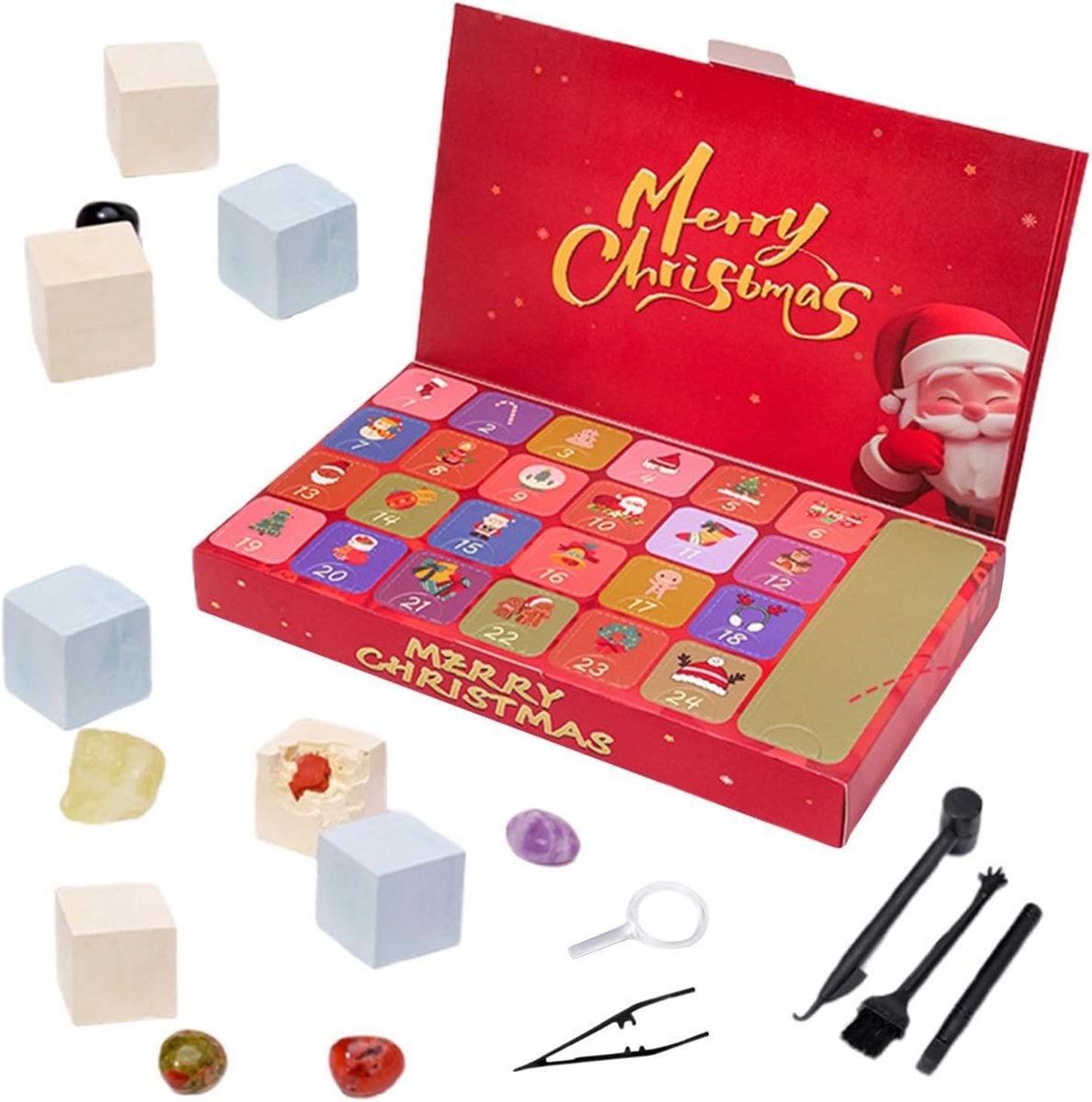 Calendario Dell'Avvento 2025 Albero Di Natale, Set Di Calendari Natalizi Con Conto Alla Rovescia Da 779 Pezzi, Scatole A Sorpresa Da 24 Giorni, Regali | Leroy Merlin