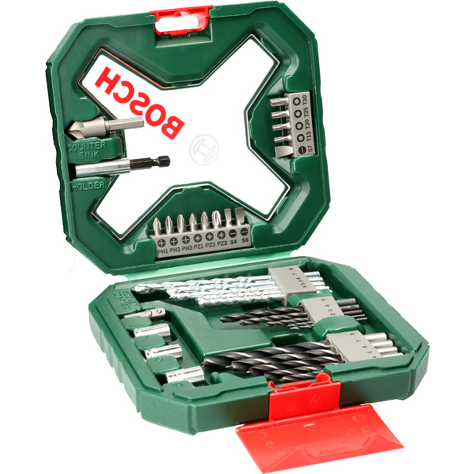 Coffet 34 pièces Bosch Embouts de vissage X-line Classic + forets - 5