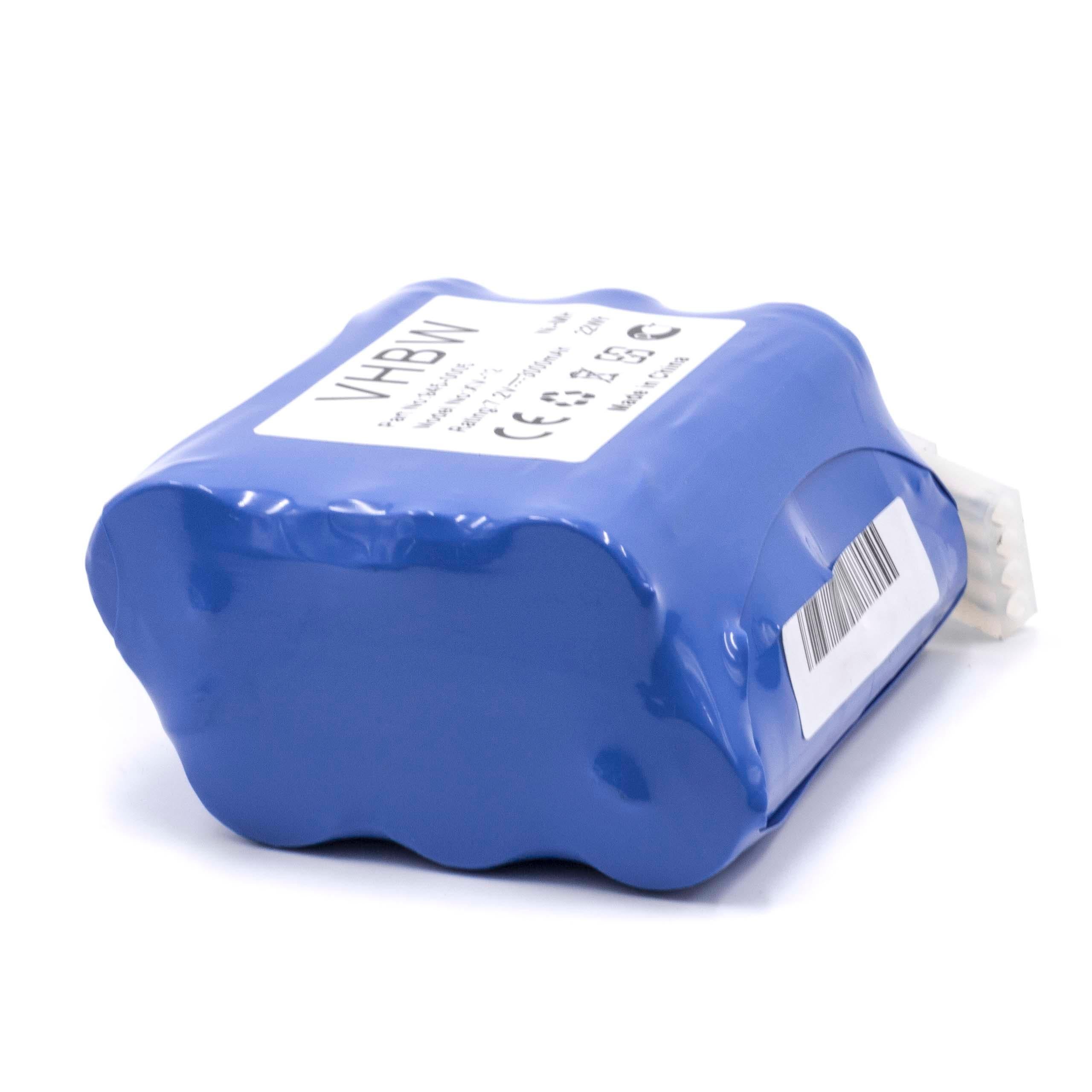 vhbw 2x Batteries compatible avec Neato XV Essential, Signature Pro, XV-11, XV-12, XV-15, XV-21, XV-25, XV-14 aspirateur (3000mAh, 7,2V, NiMH) - 2