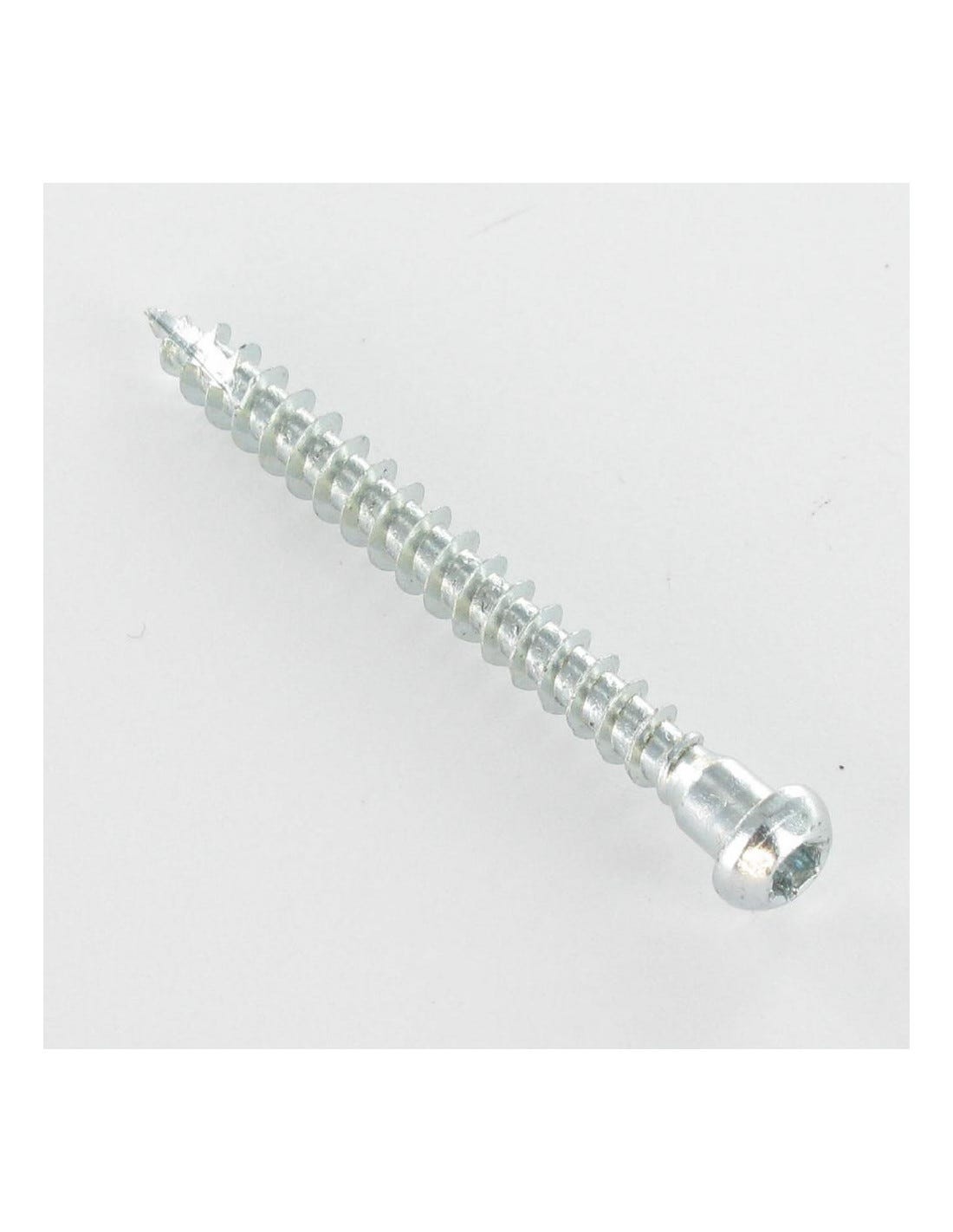 Vis Ferrure Vis FERRURE ANGULAIRE Tête cylindrique TC TORX T20 Pointe antifendage ...