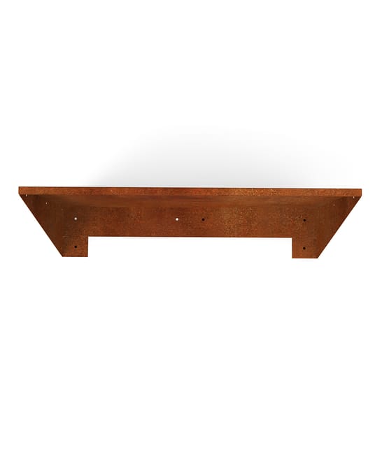 5pcs Mur de soutènement en Métal Acier Corten Premium L.100 x H.60 cm - madecoupesurmesure - 9