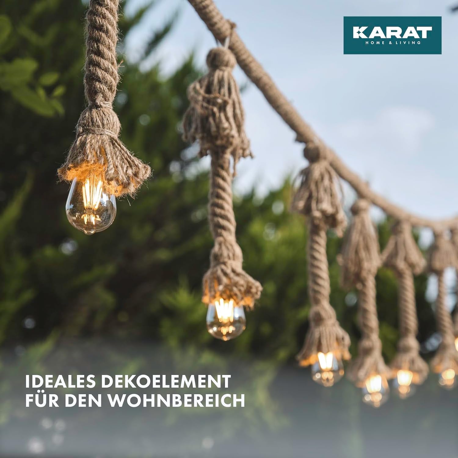 Corde en Jute Torsadée Arnold, Diamètre 20mm, 20 Mètres - 8