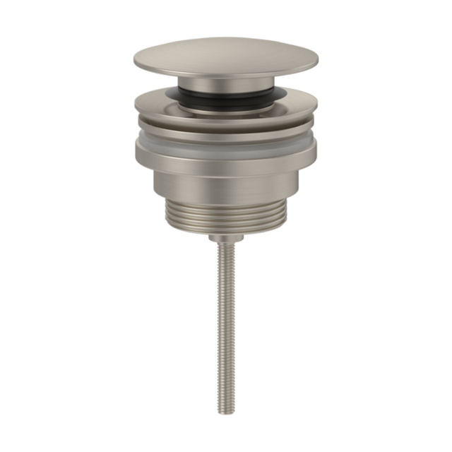 Bonde lavabo clic clac VILLEROY ET BOCH Universal Taps & Fittings Nickel Brossé