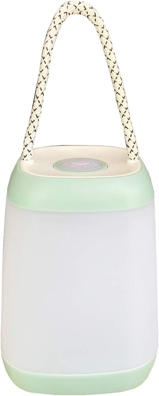 1 x Cyjanowa lampka nocna do pokoju dziecięcego 9*8*12 cm, 3 tryby oświetlenia, ciepłe białe światło, akumulatorowa, odpowiednia do czytania, spania,