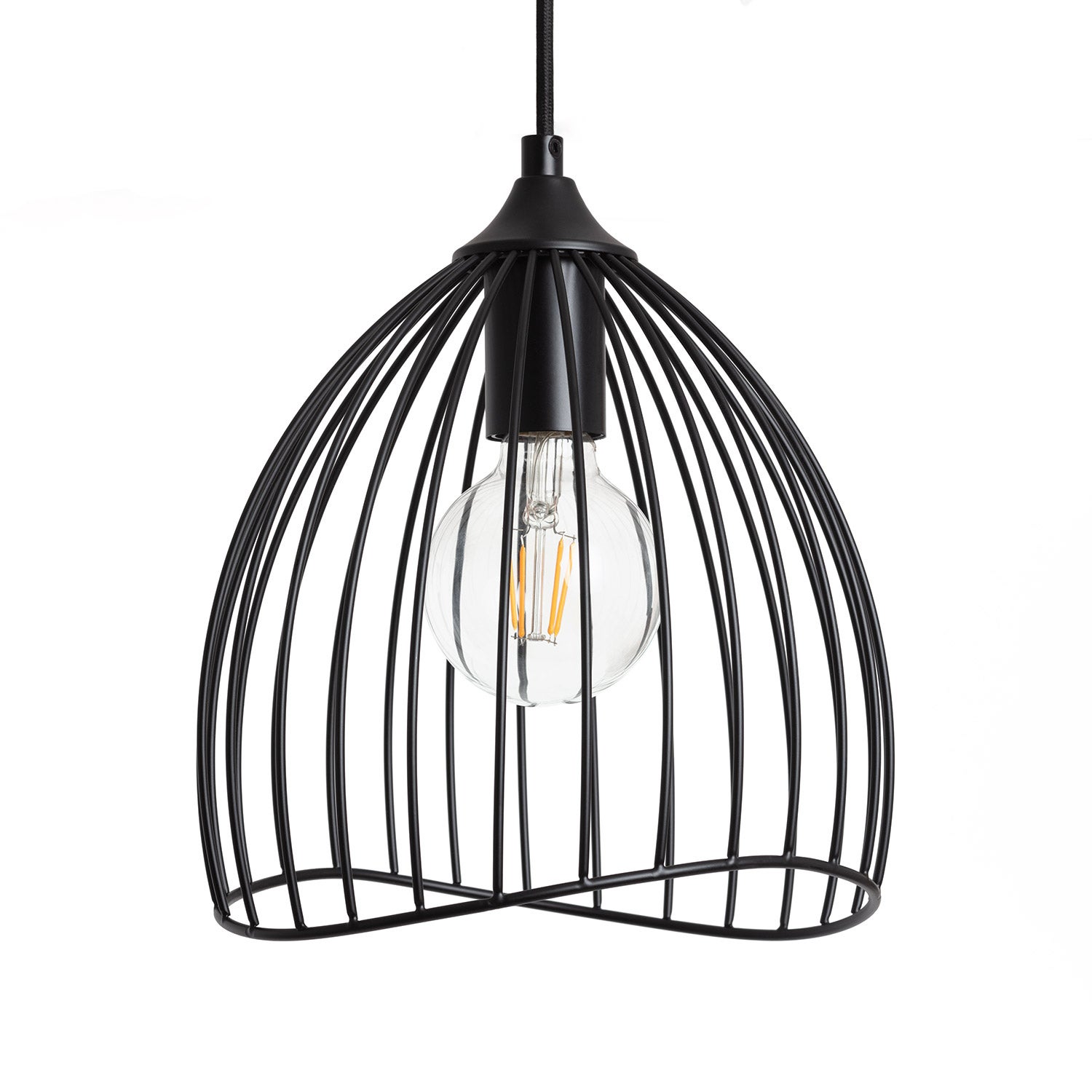 Suspension Métal Kibanda Bellús Noir | Leroy Merlin
