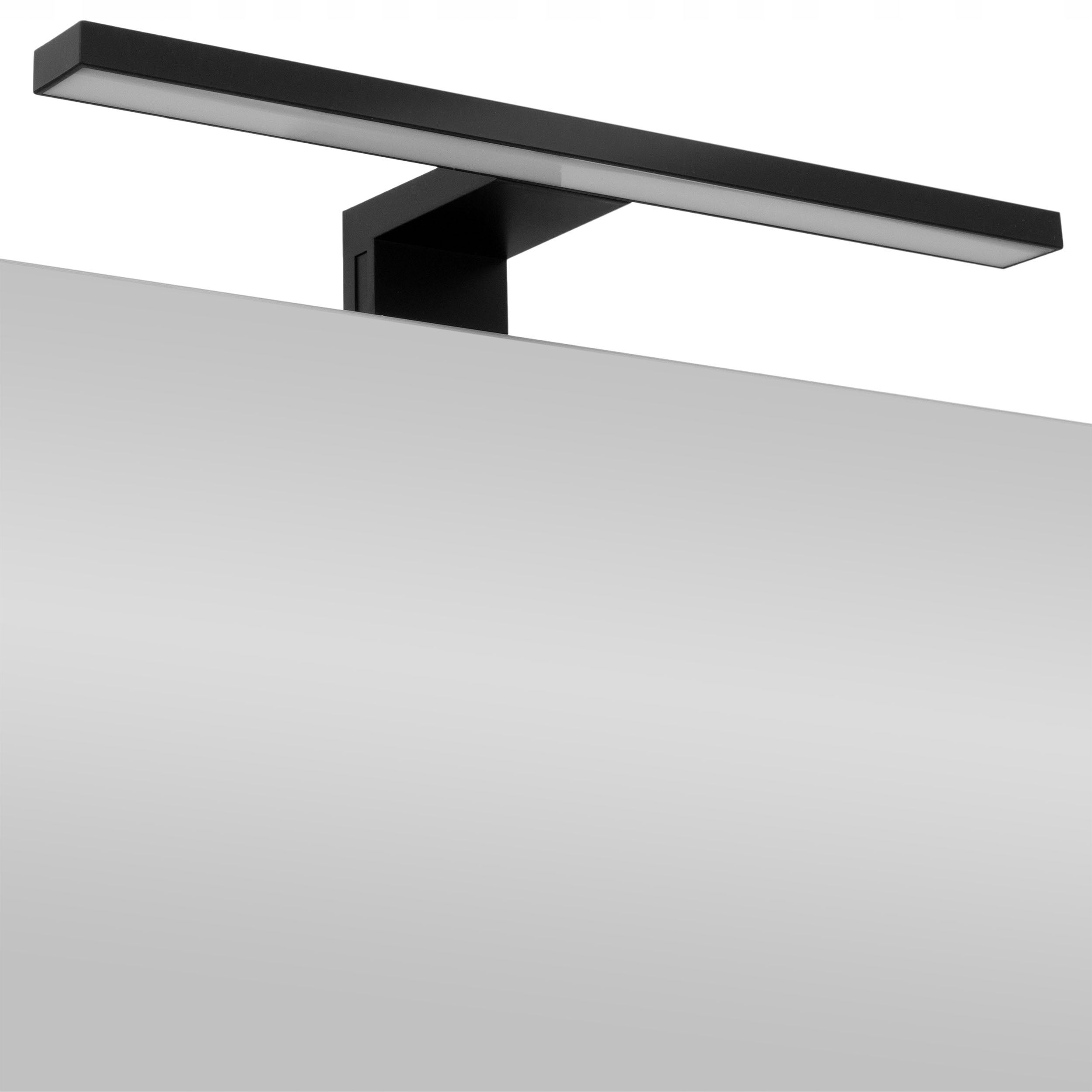 Szafka łazienkowa z lustrem oświetleniem lampką led lustrzana wisząca 80 cm - 6