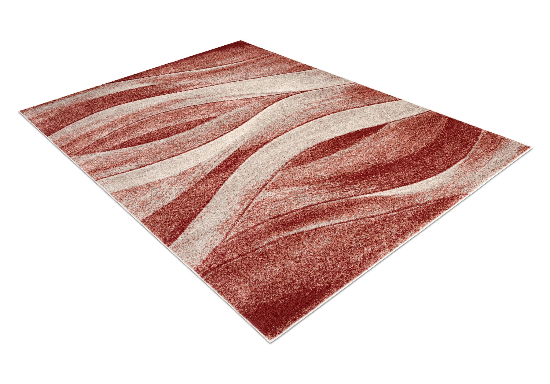 Dywan FUSION 1617 beż / terakota - Fale, nowoczesny, abstrakcyjny 180x270 cm - 4