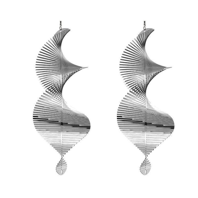 Wind Spinner Metal Garden Spinner Zewnętrzna dekoracja podwórka Wisząca dekoracja Dekoracja ogrodowego patio