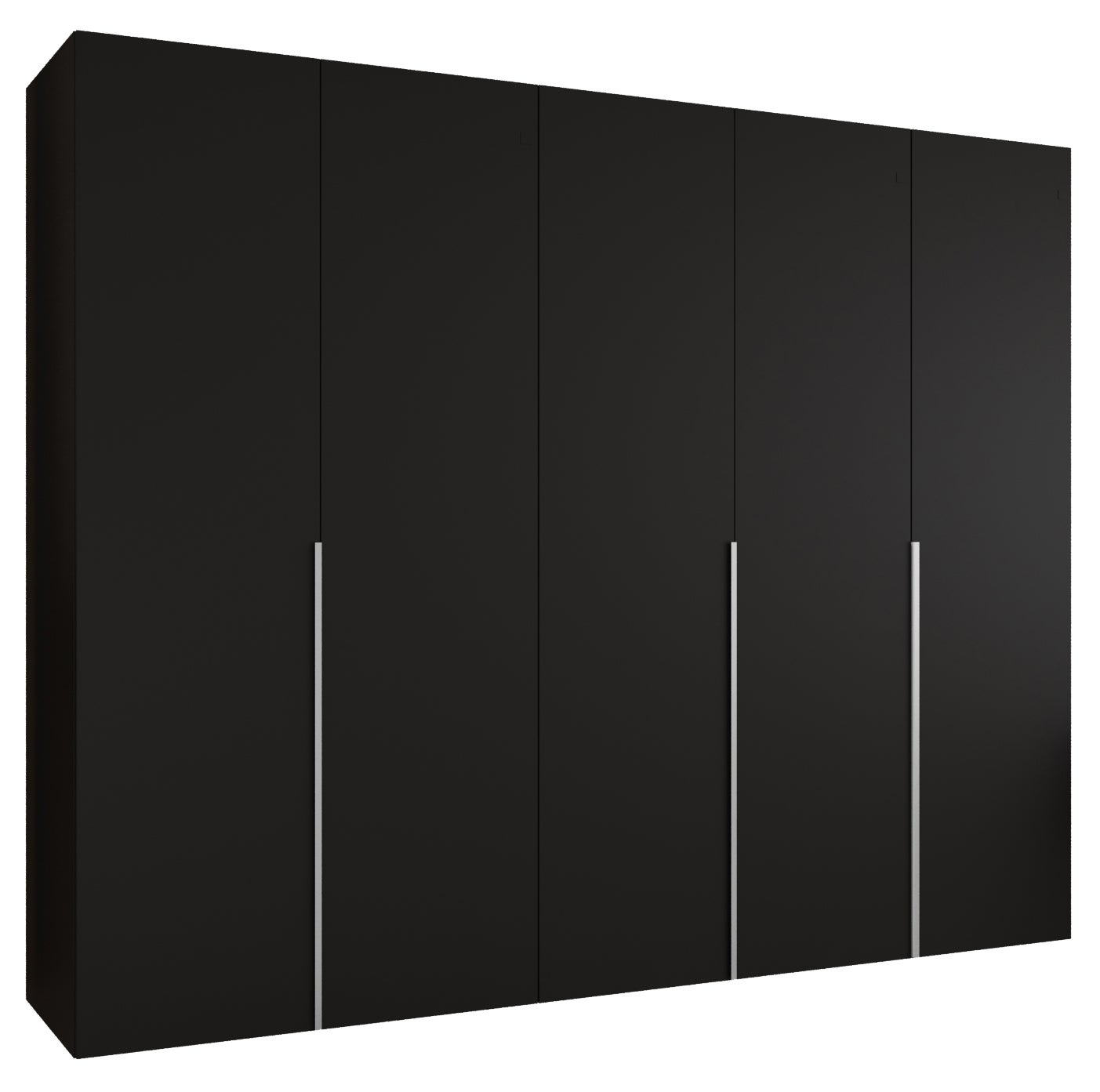 Szafa uchylna otwierana Alicante 1 250 x 52 x 202 cm czarny + u. kaszmir Abiks Meble