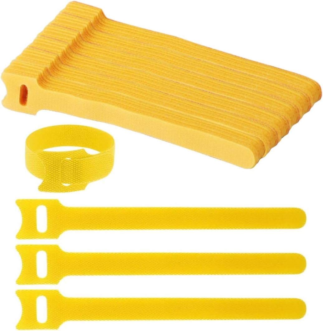 150 Fascette Riutilizzabili In Nylon Per Cavi – 5 Colori Misti, Gestione Cavi Ordinata E Regolabile