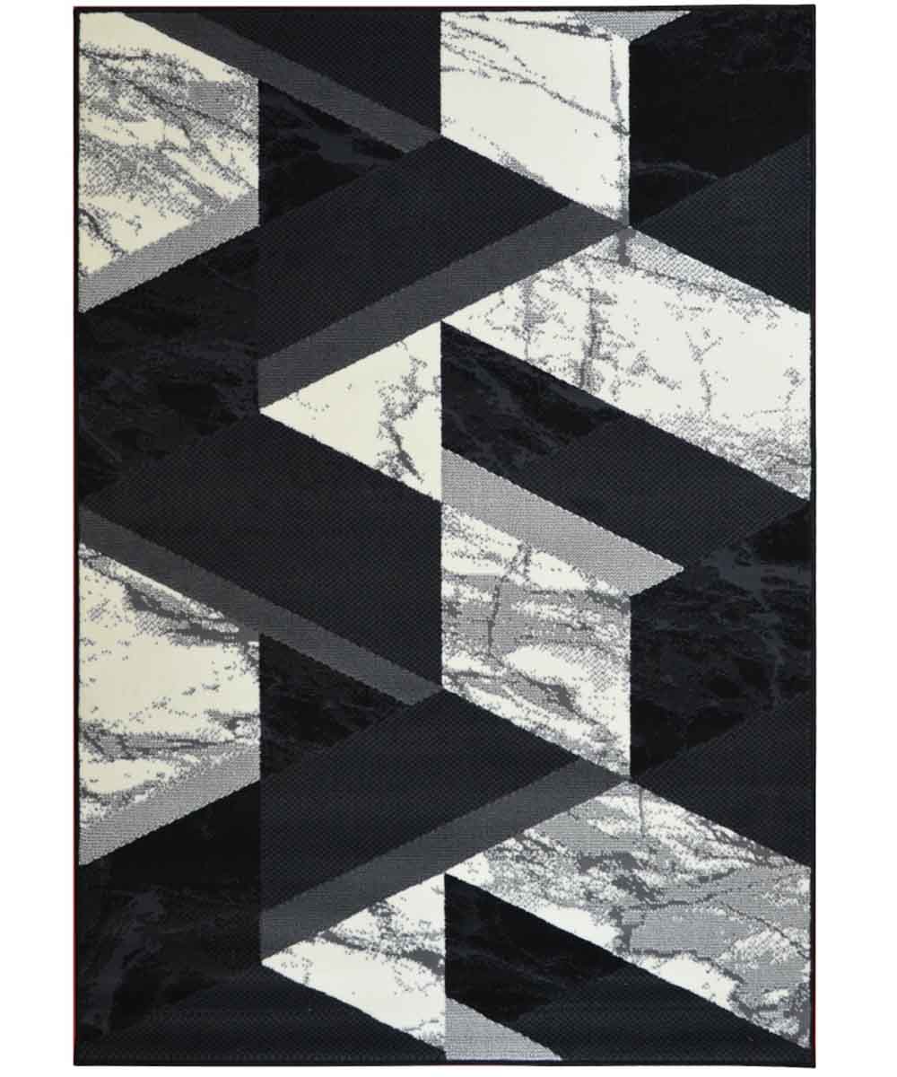 Dywan DESIGN 270X370 cm CZARNY | GaleriaFarah1970