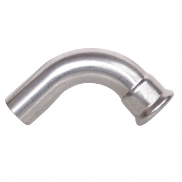 Codo 90° h/m 88,9 mm press fittings perfil m inox 316l