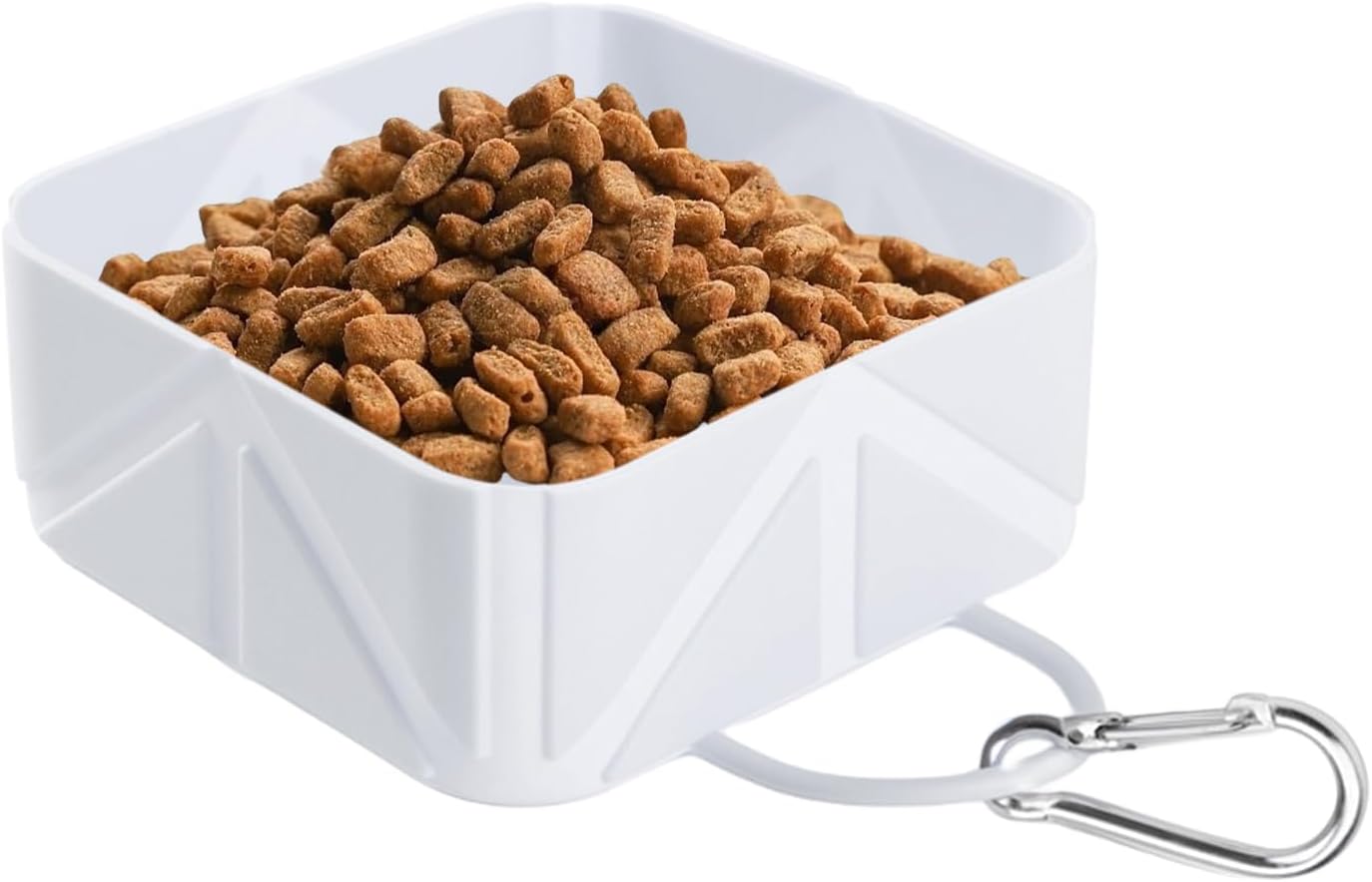 Miska dla psa – 500 ml – szara – pojemnik na karmę dla zwierząt – wielofunkcyjny dozownik wody dla szczeniaka