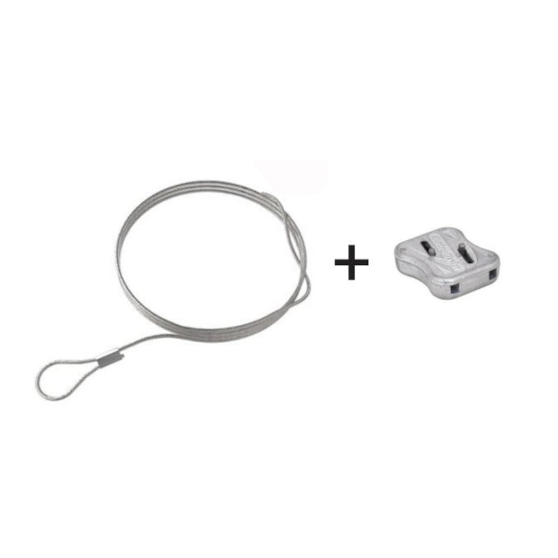 Sachet de 5 câblettes + stop-câblettes ING Fixations - ø2mm - Longueur ...