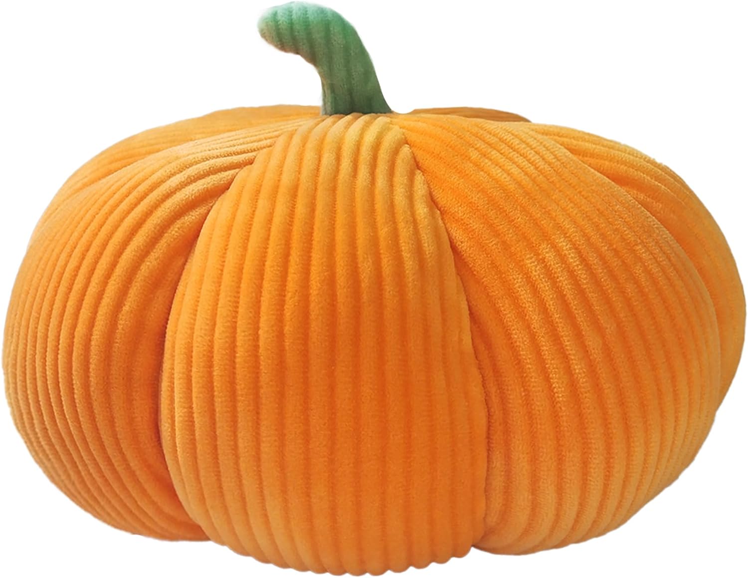 Coussin D'extérieur Rond De Citrouille - 38 Cm - En Velours - Pour L