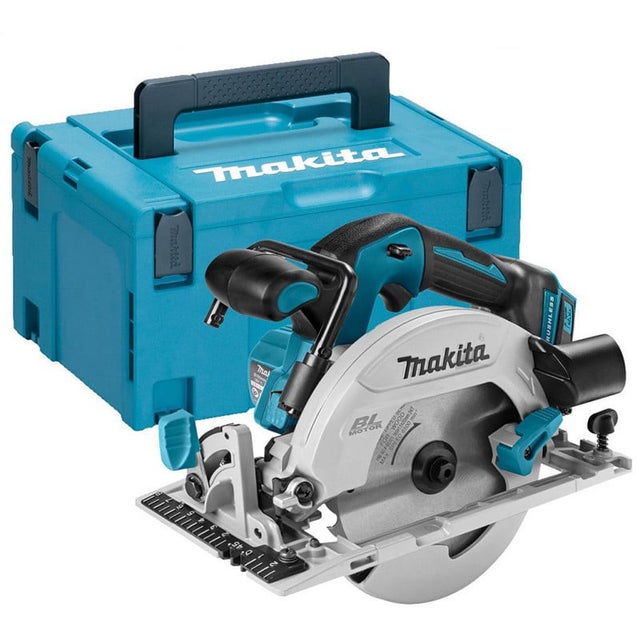 Makita DHS 680 ZJ Scie circulaire sans fil 18V Ø 165 mm + Boîtier MAKPAC 3 - sans Batterie ni Chargeur