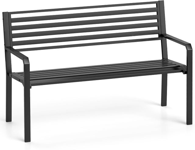 Banc en Fer Forgé et Bois | L'Atelier des Bancs