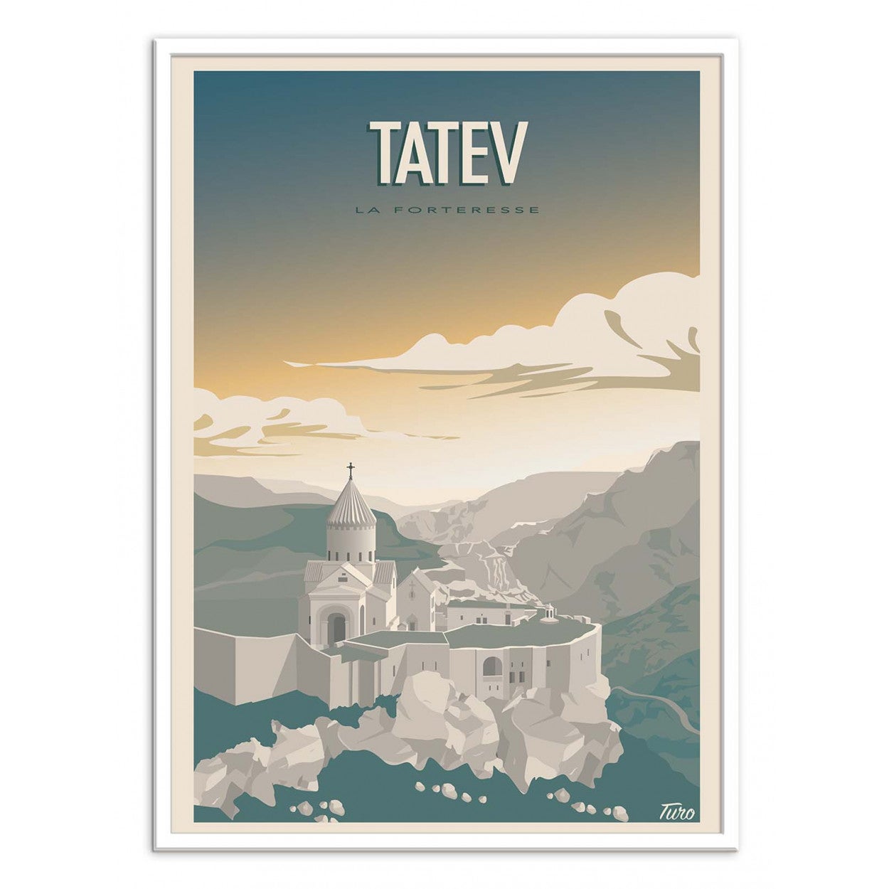 Affiche d’art 50 x 70 cm - Tatev - Turo Memories Studio - 3