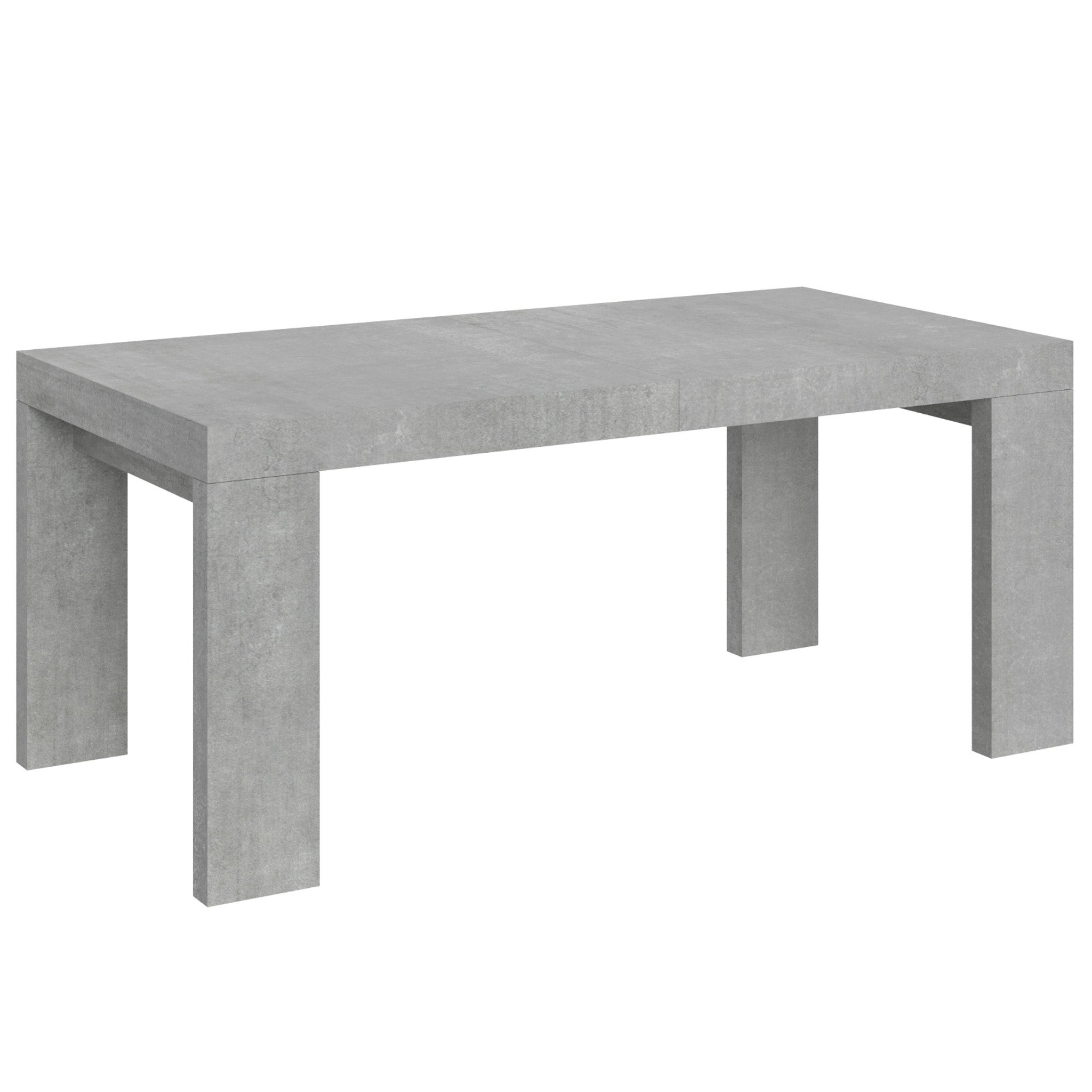 Stół rozkładany 90x180/284 cm Roxell Cement