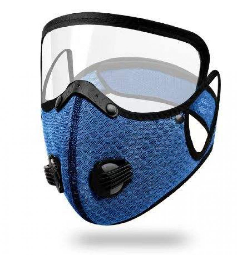 Masque Protection Respiratoire HOLULO Réutilisable Avec Filtres Lunettes Anti-Buée - Pour Peinture, Soudage, Ponçage équipement Sécurité