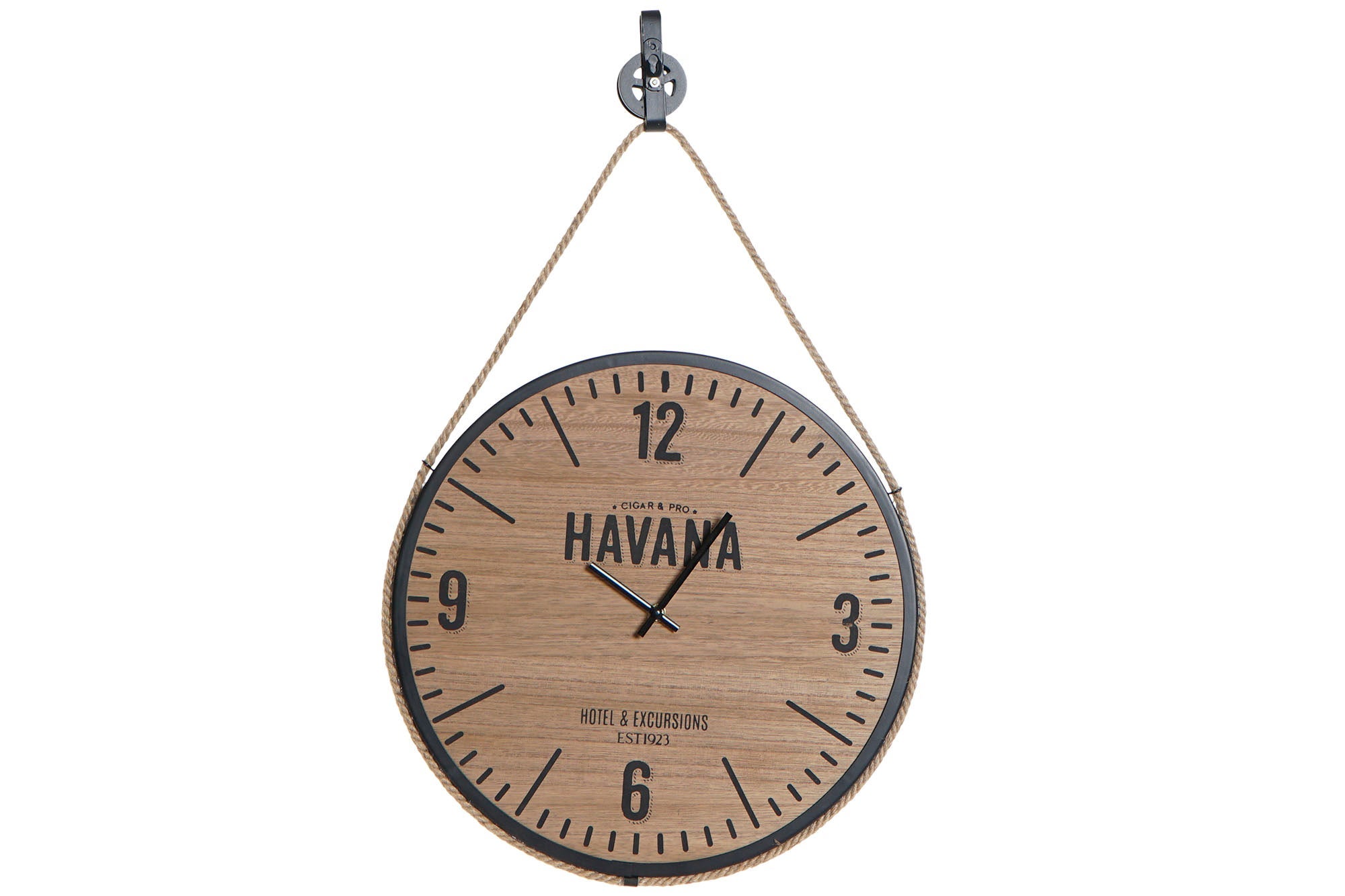 Reloj Mdf PACK DE 2 RELOJ PARED MDF 39,5X4X63 NATURAL | Leroy Merlin