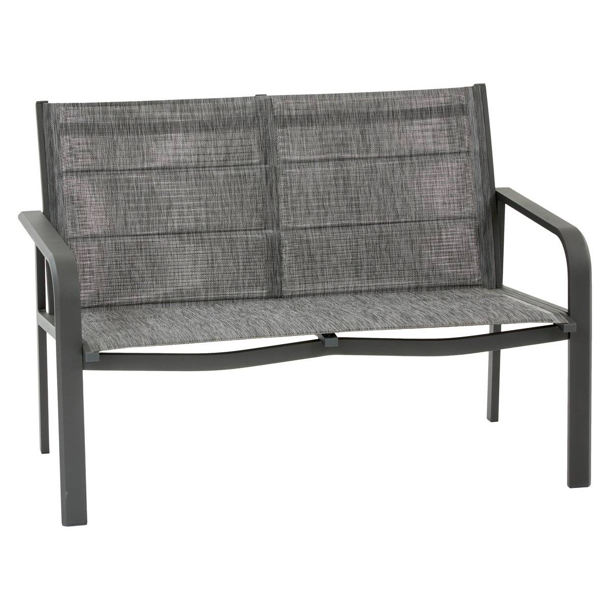 Salon de jardin Piazza 4 places gris graphite - Hespéride - 4