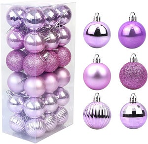 Acheter boule de Noël Celebration en violette
