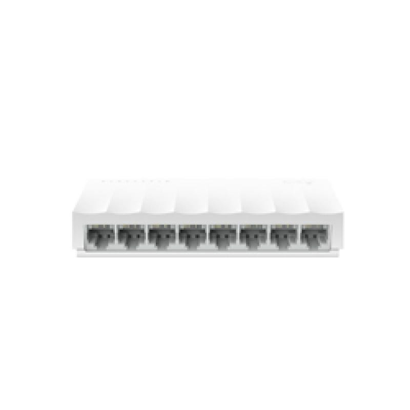 TP-LINK LS1008 Desktop Switch, 8 Ports - White