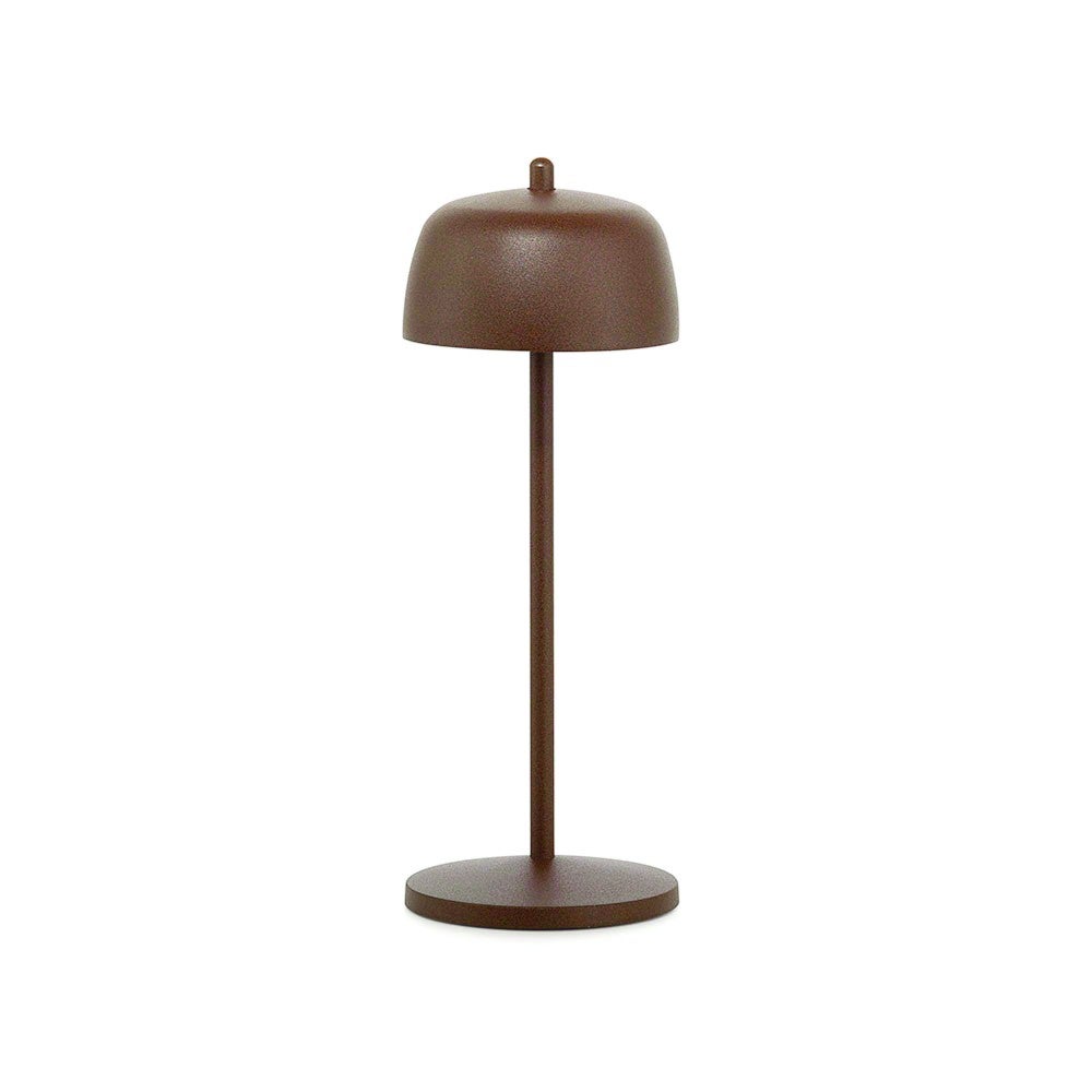 Lampa stołowa LED Zafferano CIRCE Corten z możliwością ładowania i ściemniania