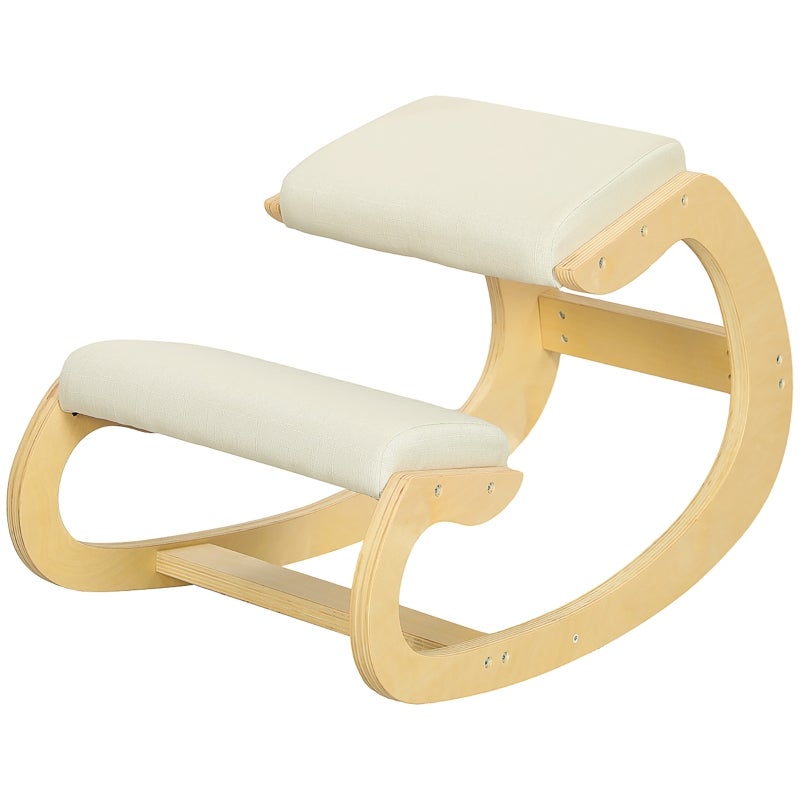 ERGO COLLECT Sgabello ergonomico oscillante, altezza regolabile, sgabello girevole a 360° con movimento a dondolo, base antiscivolo con cuscino in schiuma, sgabello portatile per casa, ufficio e