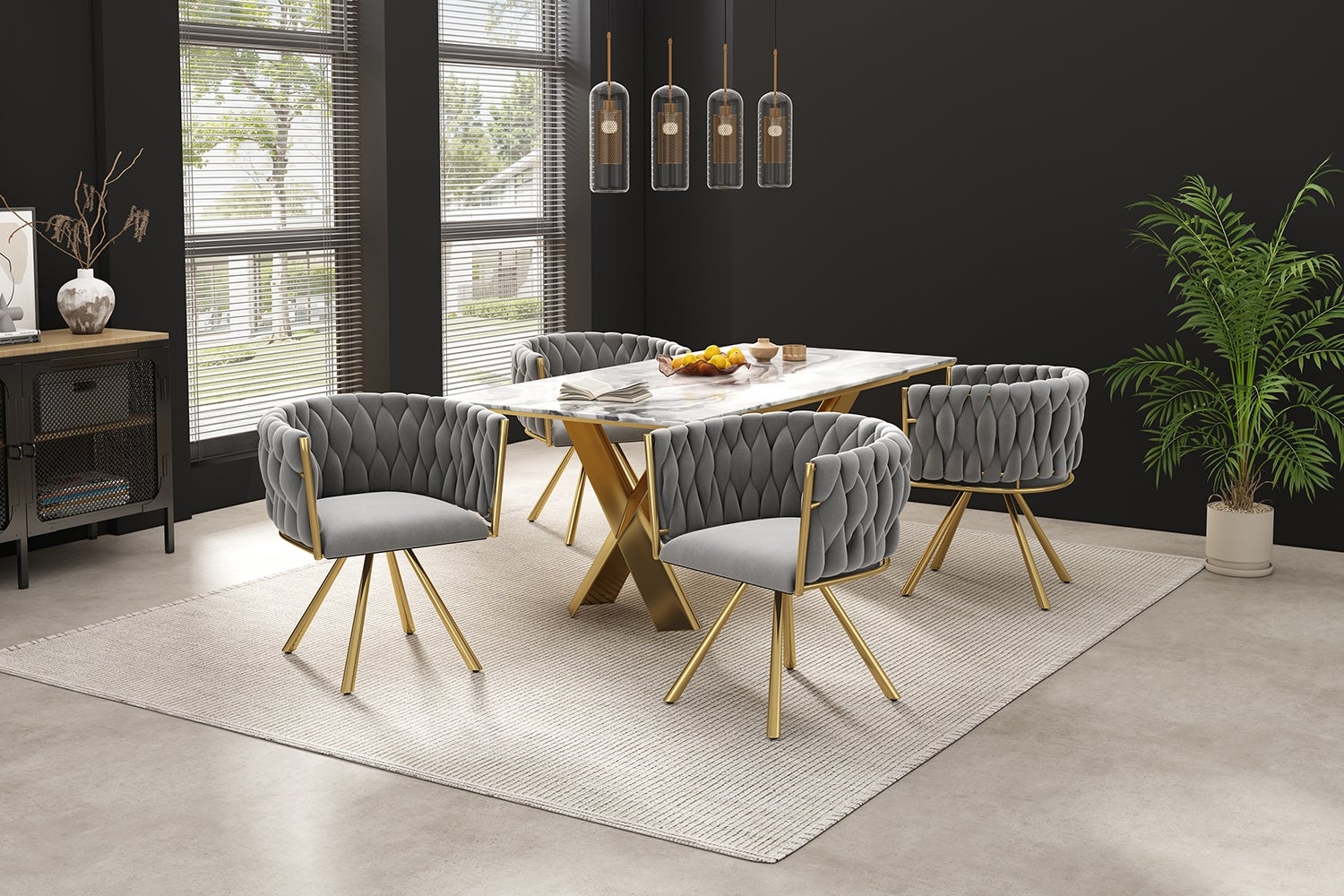 Swivel Chair Poltrona Girevole Poltrone In Legno Moderne Set Da