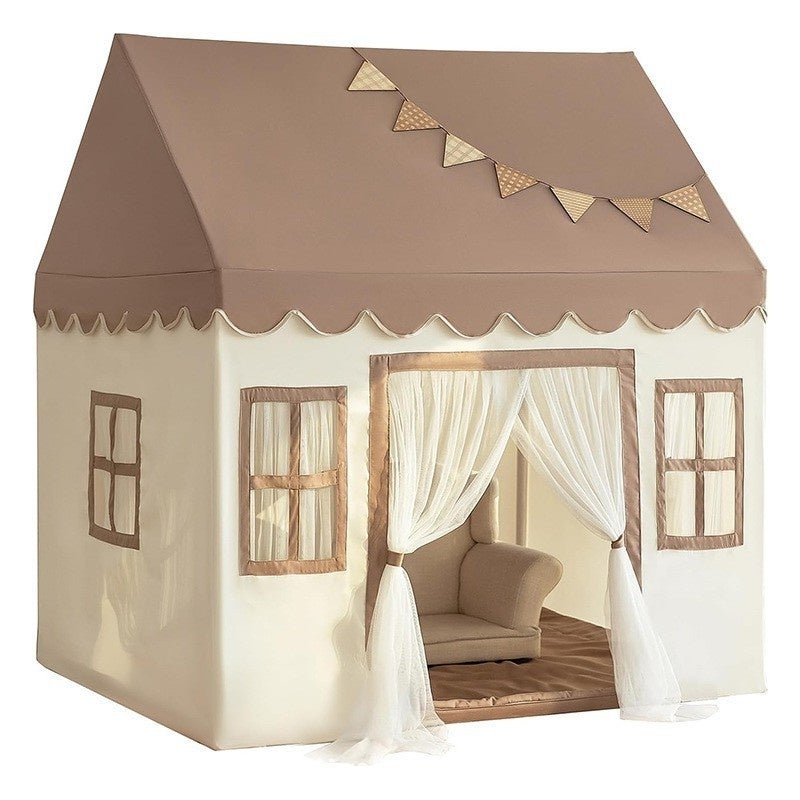 Tente Pop Up et pliable pour enfants, maison de jeu électronique avec monde de m