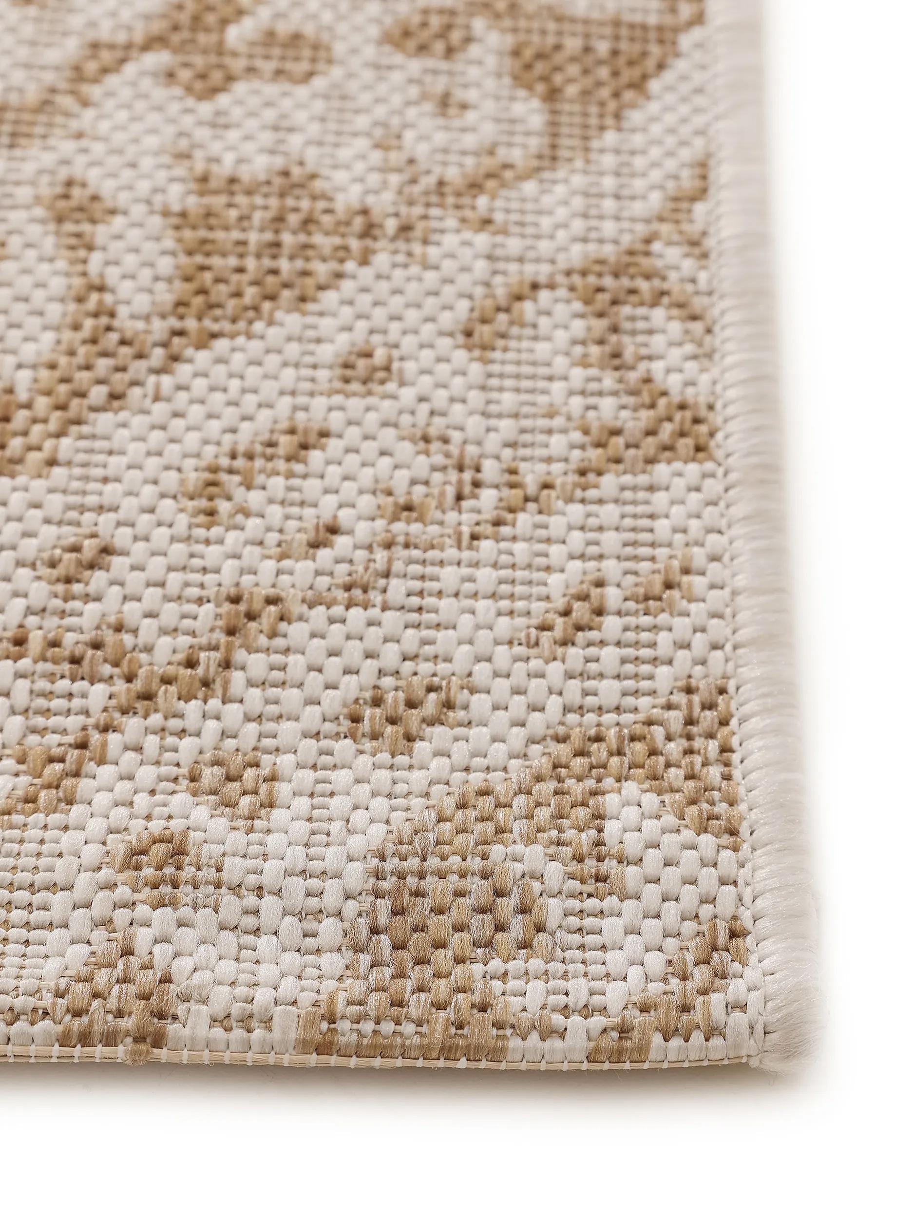 BENUTA - Alfombra de exterior & interior Cleo crema/beige 160x230 cm - 5