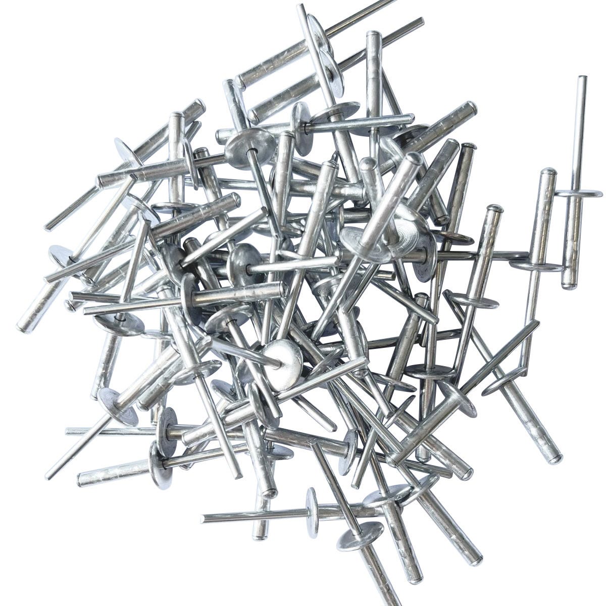 Au$250 Rivet BOITE DE 250 RIVETS POP MULTI SERRAGE DE 4.8X25 A TETE EXTRA LARGE 16MM ...