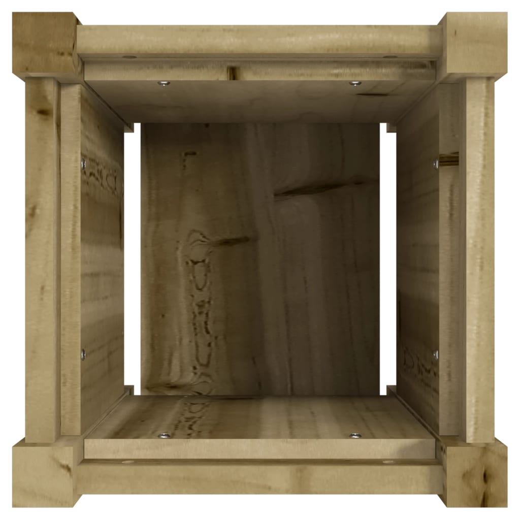 vidaXL Jardinières 2 pcs bois de pin imprégné - 9