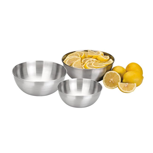 IBILI Bistrot Bol Redondo de Ø16 cm en Acero Inoxidable con Base