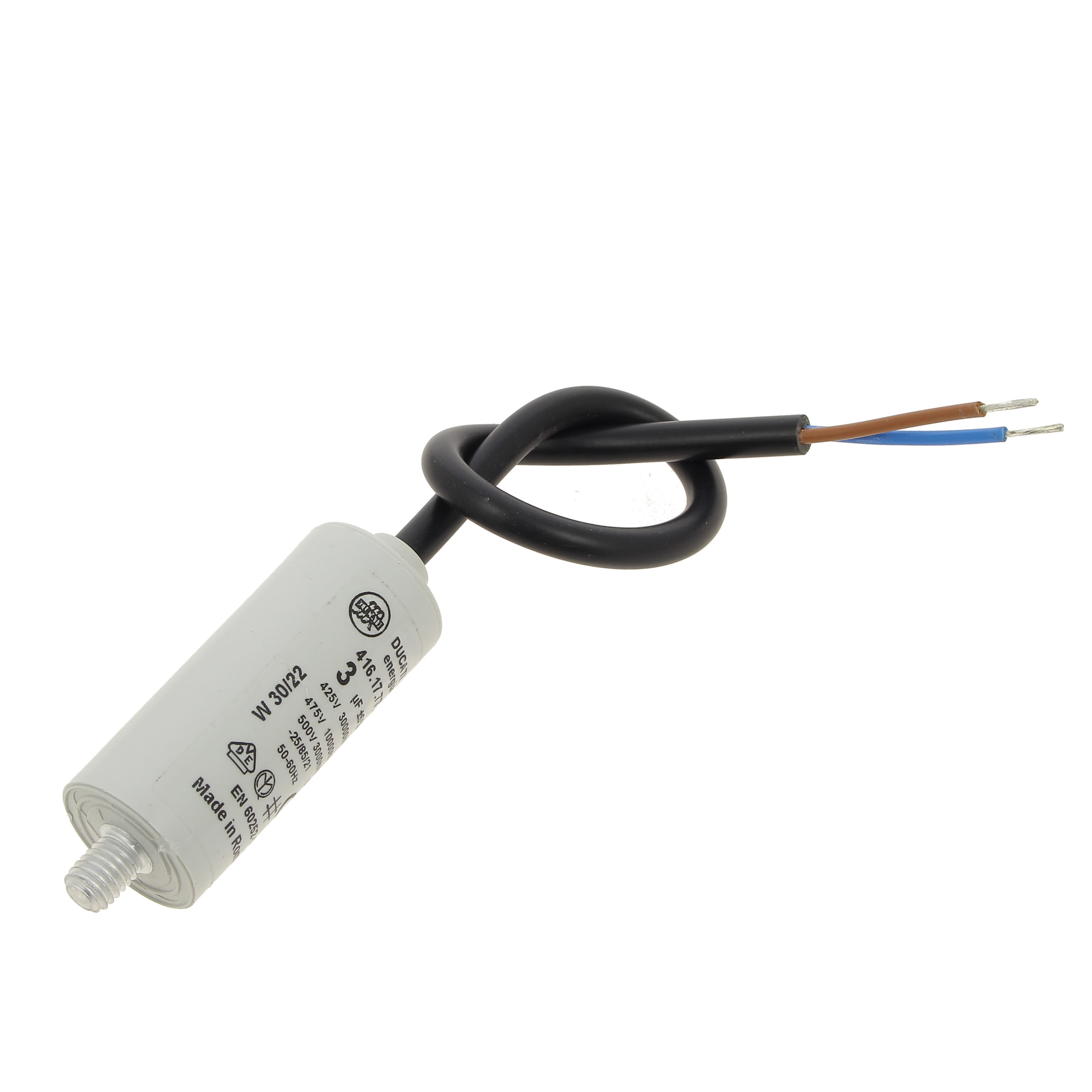 Condensatore Di Avviamento 3 µF 400 V Per Lavastoviglie Whirlpool E Compatibili, Ricambio 481212118129 - 4