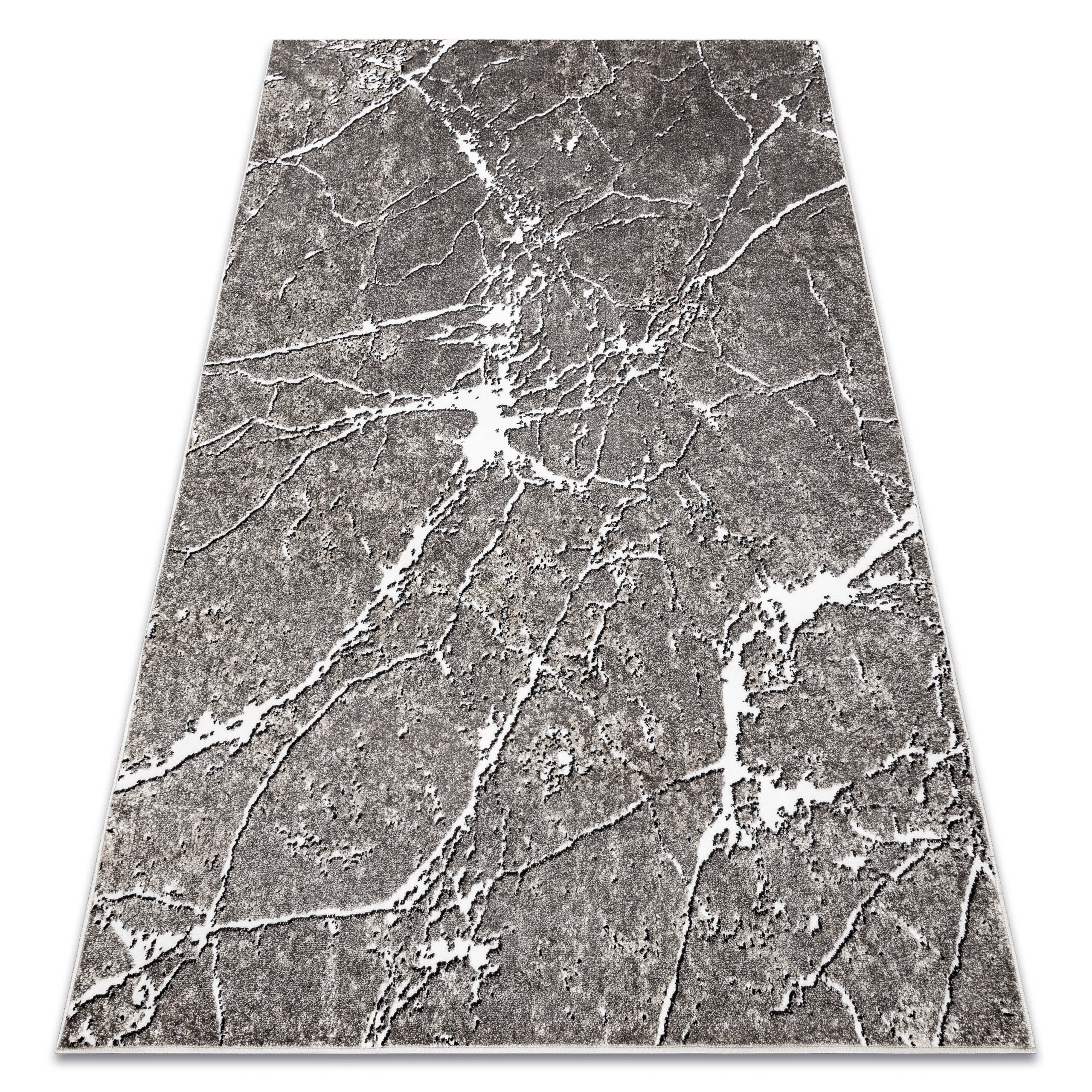 Dywan MATEO 8036/944 Nowoczesny marmur - strukturalny szary / beż 240x330 cm