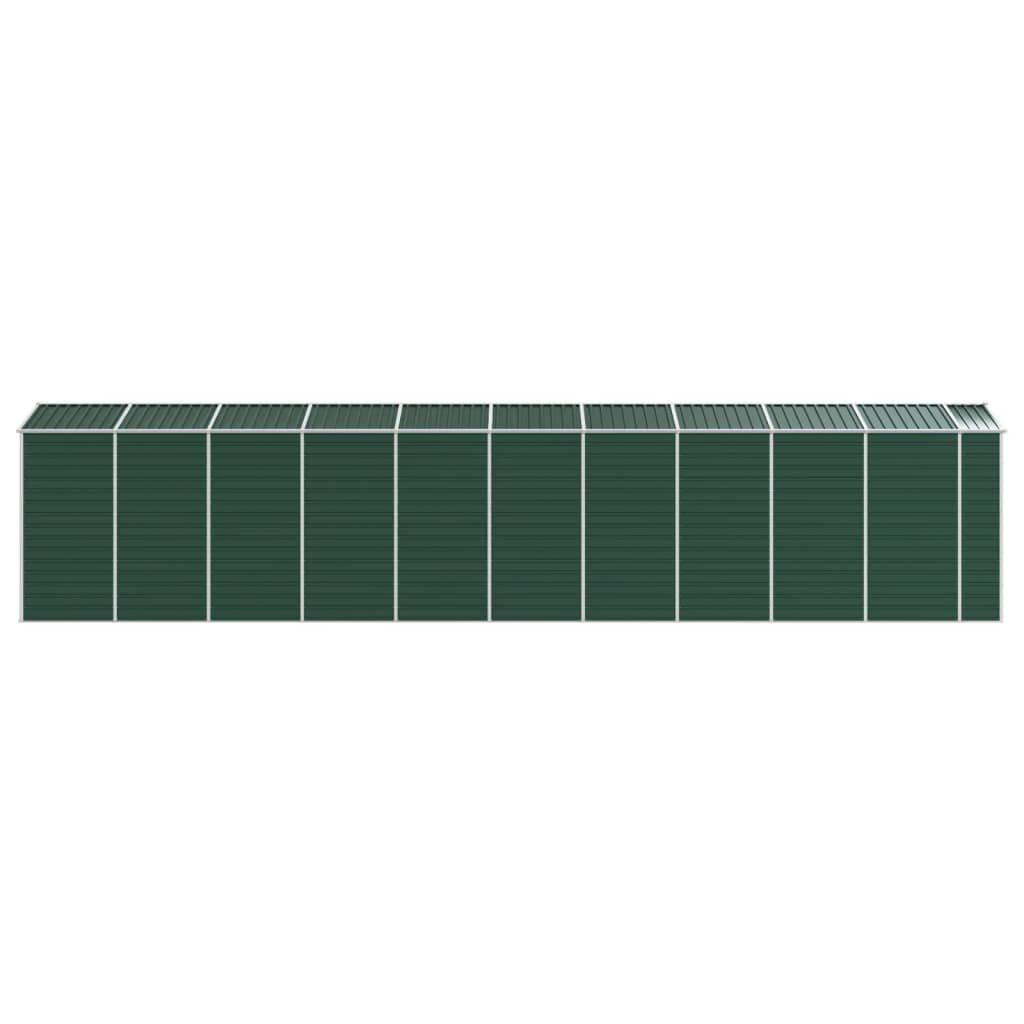 Maison Exclusive - Abri de jardin vert 191x895x198 cm acier galvanisé - 6