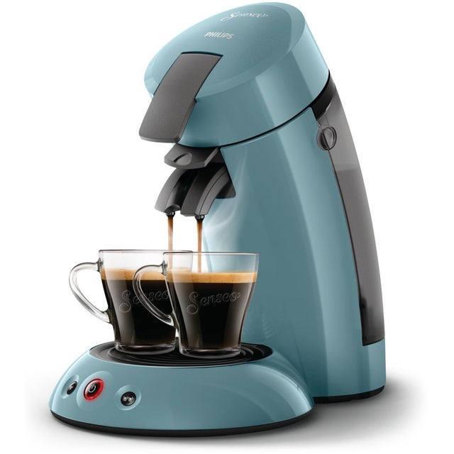 Ekspres do kawy Philips Senseo Original Kompaktowy design Niebiesko-szary 0,7 L