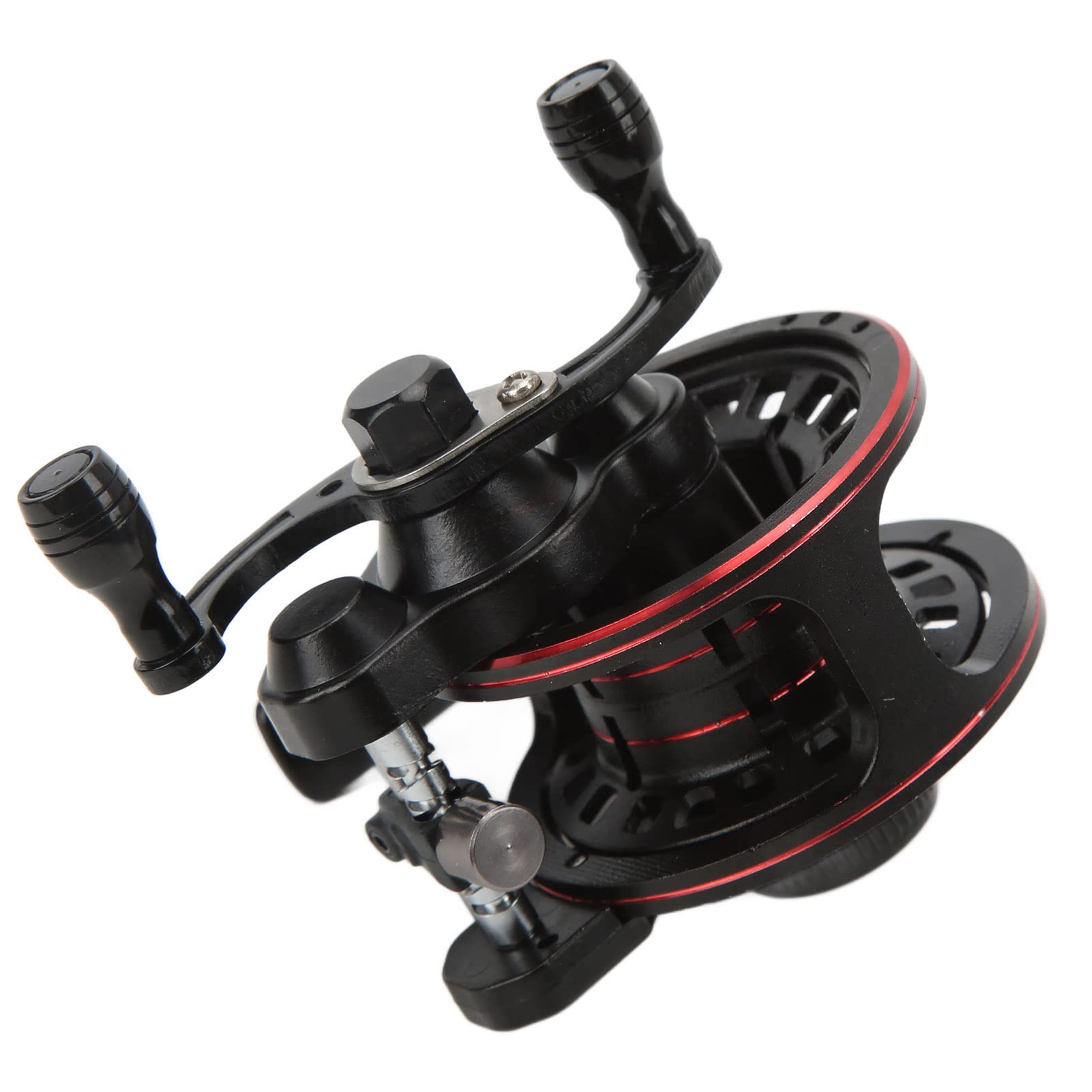 Moulinet Pêche Sur Glace En Ligne – Ratio 3.2:1 – Capacité 100m (0.285mm) – 3+1 Roulements